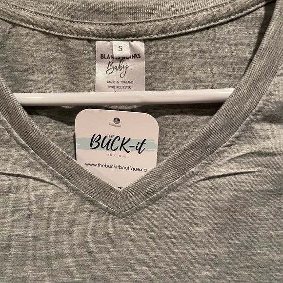 Excuse me while I SLAY - Grey Tee - Picture 4 of 5